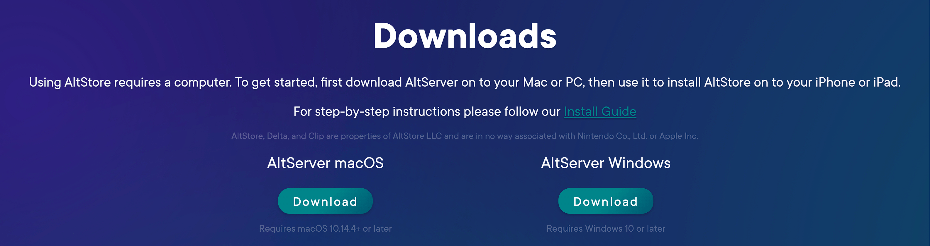 AltStore选择不同的版本下载。
